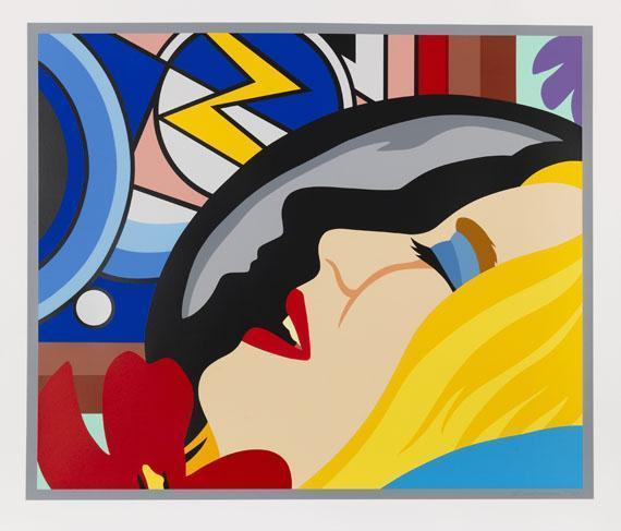 Tom Wesselman - Bedroom Face with Lichtenstein