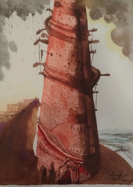Salvador Dalí, ‘Turris Babel - From "Biblia Sacra"’, 1964, Wallector