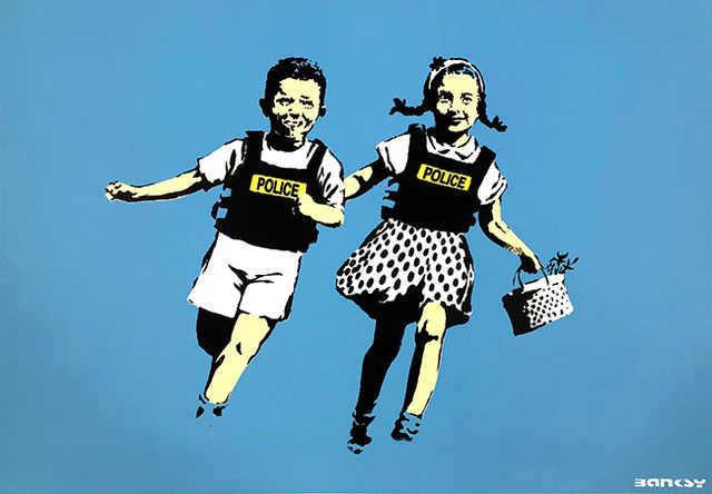 Banksy, ‘Jack and Jill’, 2005, End to End Gallery