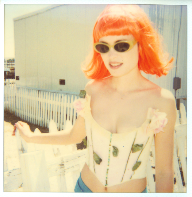Stefanie Schneider, ‘Radha at Fence (29 Palms, CA) featuring Australian actress Radha Mitchell’, 1999, Instantdreams