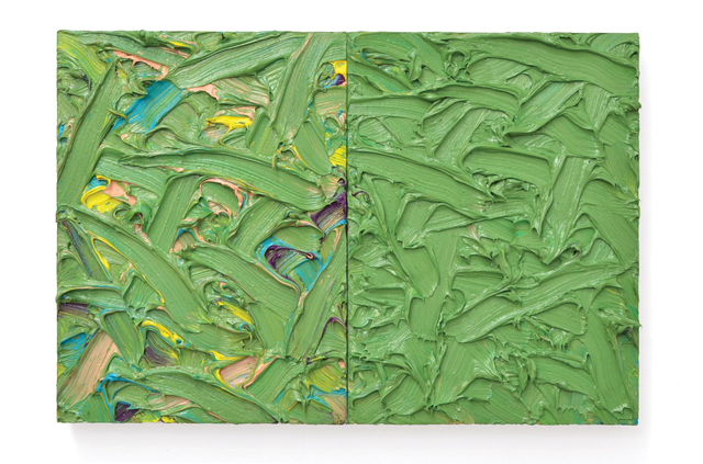 James Hayward, ‘Abstract Diptych #33’, 2016, Painting, Oil on canvas on wood, Telluride Gallery of Fine Art