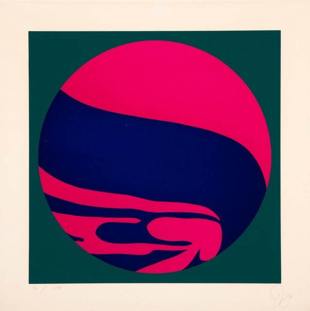 Jack Youngerman, ‘Untitled’, 1974, Print, Serigraph in colors on wove paper, Heritage Auctions