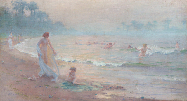 Charles Courtney Curran, ‘The Enchanted Shore’, 1895, Debra Force Fine Art