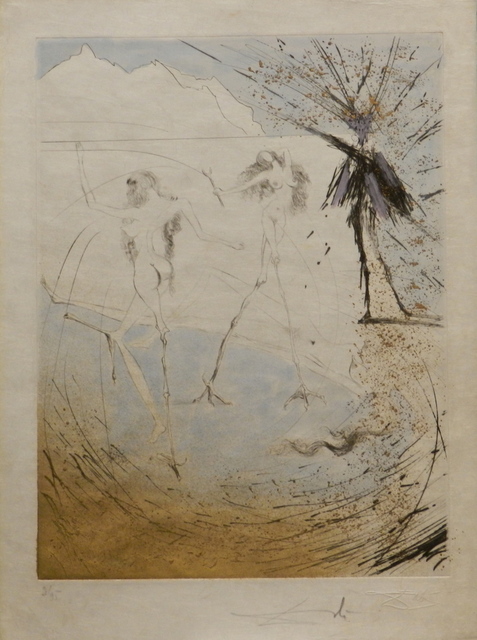 Salvador Dalí, ‘Faust Femmes-Poules’, 1969, Print, Etching, Fine Art Acquisitions Dali