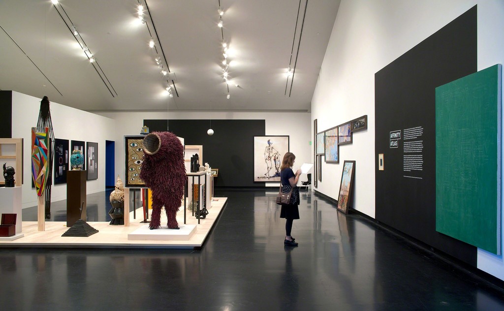 Installation view, Affinity Atlas, Tang Teaching Museum, 2015 Installation view, Affinity Atlas, Tang Teaching Museum, 2015