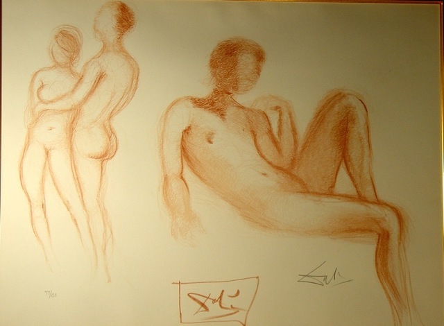 Salvador Dalí, ‘Nudes Couples Nus’, 1970, Print, Lithograph, Fine Art Acquisitions Dali