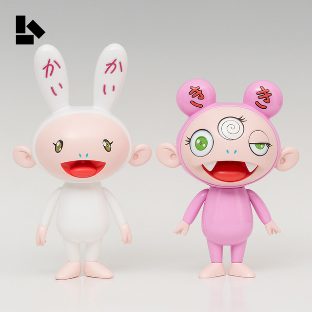 Takashi Murakami, ‘Kaikai & Kiki (Set of 2)’, 2018, Sculpture, Vinyl, Rite Gallery