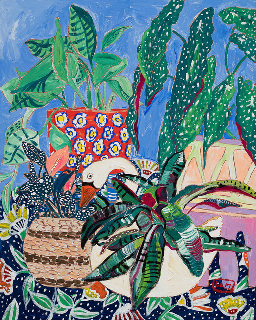 Lara Meintjes, ‘The Good China’, 2020, Mixed Media, Gouache, marker and crayon on board, Hashimoto Contemporary