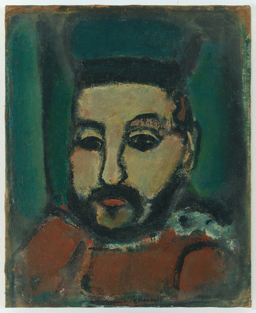 Georges Rouault, ‘Le Juge (The Judge)’, 1908-1913, Painting, Oil on paper on canvas, San Francisco Museum of Modern Art (SFMOMA)