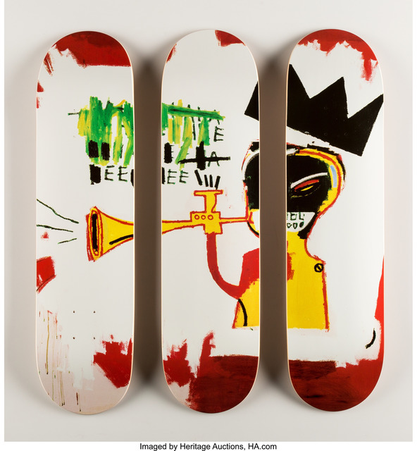 Jean-Michel Basquiat, ‘Trumpet, triptych (Open Edition)’, 2017, Heritage Auctions