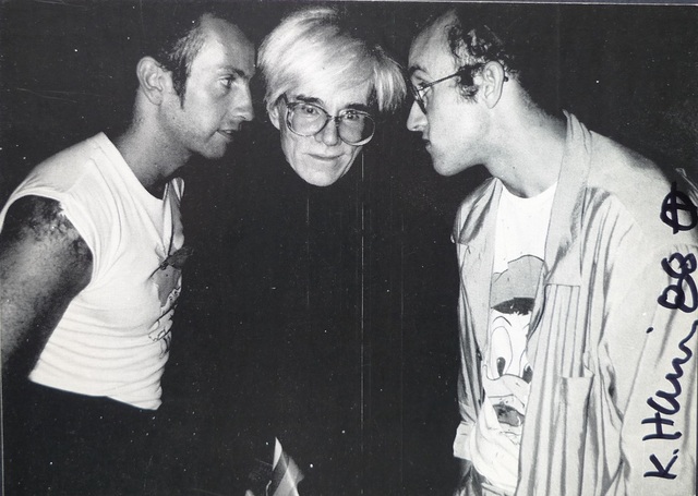 Keith Haring, ‘Kenny Scharf Andy Warhol Keith Haring’, 1985-1987, Ephemera or Merchandise, Paper, Bengtsson Fine Art