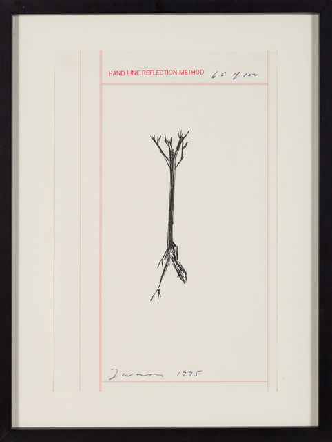 Terry Winters, ‘Hard Line Reflection Method’, 1995, Print, Ink on printed paper, Doyle