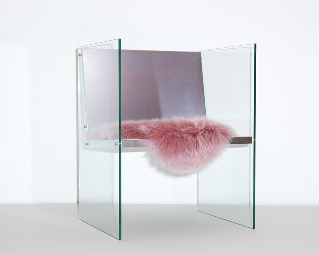 Fredrik Paulsen, ‘Glass & Steel Chair’, 2017, Etage Projects