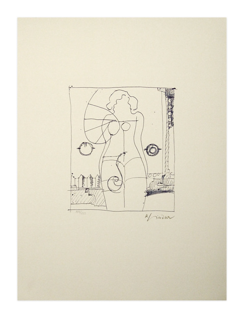 Richard Lindner, ‘Marilyn was here 8’, 1970, Print, Lithographie, Kunzt Gallery
