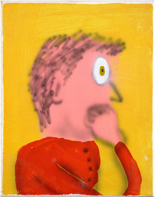 Austin Lee, ‘Nervous Guy’, 2014, Painting, Flashe acrylic on canvas, Phillips