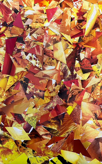 Christian Marclay, ‘Fire’, 2020, Video/Film/Animation, Single-channel animation, silent continuous loop, Fraenkel Gallery