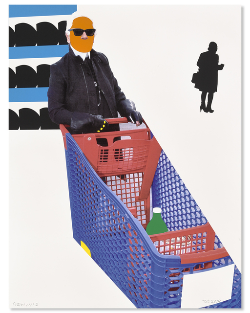 John Baldessari, ‘Karl Lagerfeld’, 2015, Gemini G.E.L. at Joni Moisant Weyl