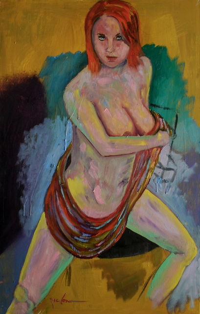 Ric Conn, ‘Scarf of Many Colors’, 2019, Nude Nite After Hours