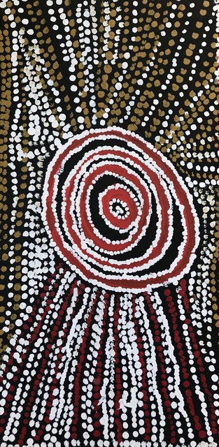 Bill Whiskey Tjapaltjarri, ‘Rockholes Near the Olgas (cat: NABWT_RNO10-070010PAG)’, 2007, Nanda\Hobbs