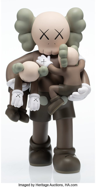 KAWS, ‘Clean Slate (Brown)’, 2018, Sculpture, Painted cast vinyl, Heritage Auctions