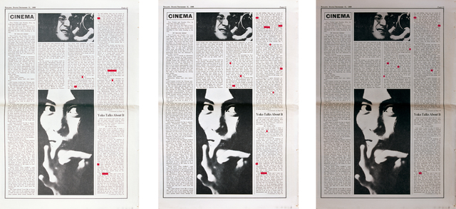 Natalie Czech, ‘A poem by Repetition by Yunte Huang’, 2013, Kadel Willborn