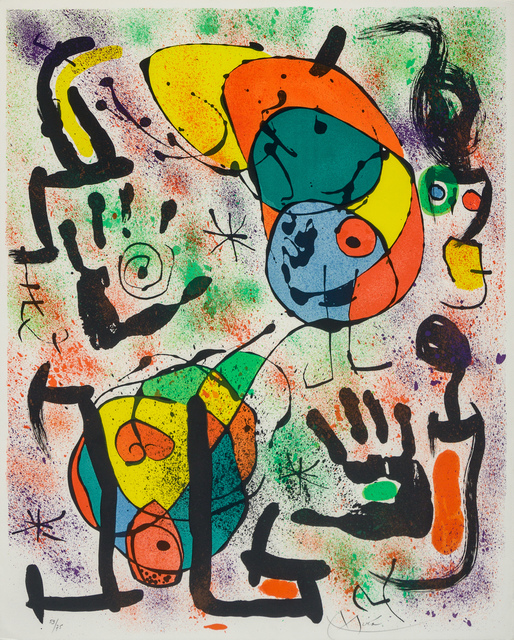 Joan Miró, ‘Les Voyants: Six Plates’, 1970, Print, Lithographs, Hindman
