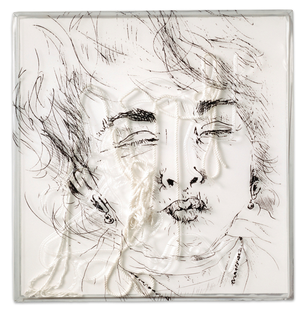 Seth Price, ‘A Thing in A Thing’, 2011, Mixed Media, UV cured inkjet and acrylic on high impact polystyrene vacuum formed over rope, Sotheby's: Contemporary Art Day Auction