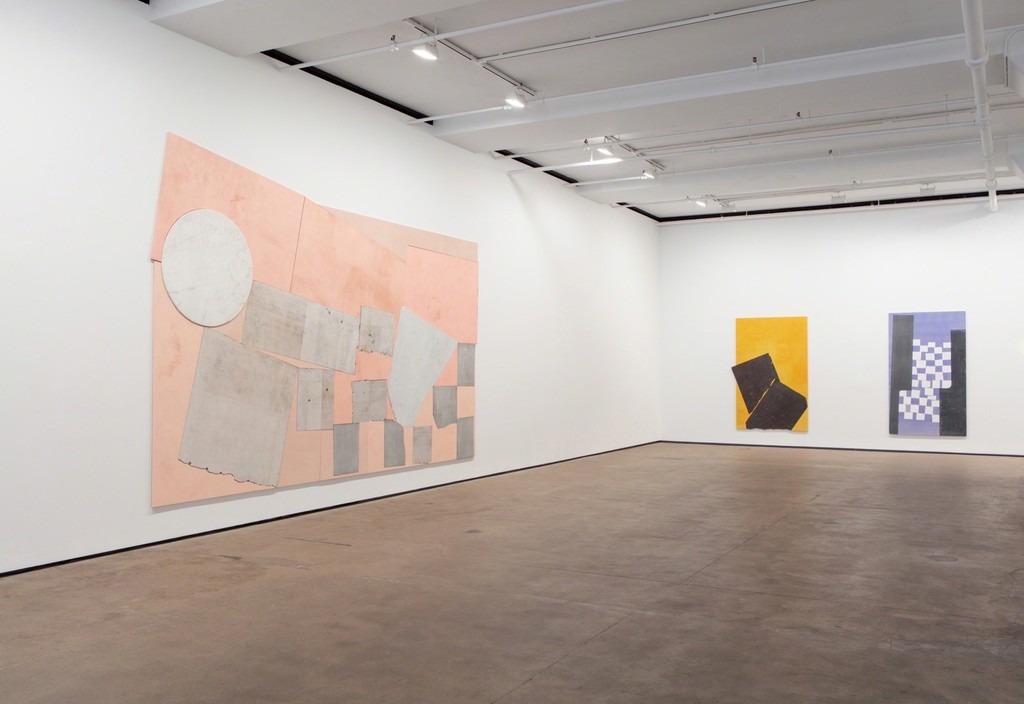 Installation view of Sam Moyer: WIDE WAKE at Sean Kelly, New York
October 27 - December 16, 2017
Photography: JSP Art Photography
Courtesy: Sean Kelly, New York Installation view of Sam Moyer: WIDE WAKE at Sean Kelly, New York
October 27 - December 16, 2017
Photography: JSP Art Photography
Courtesy: Sean Kelly, New York