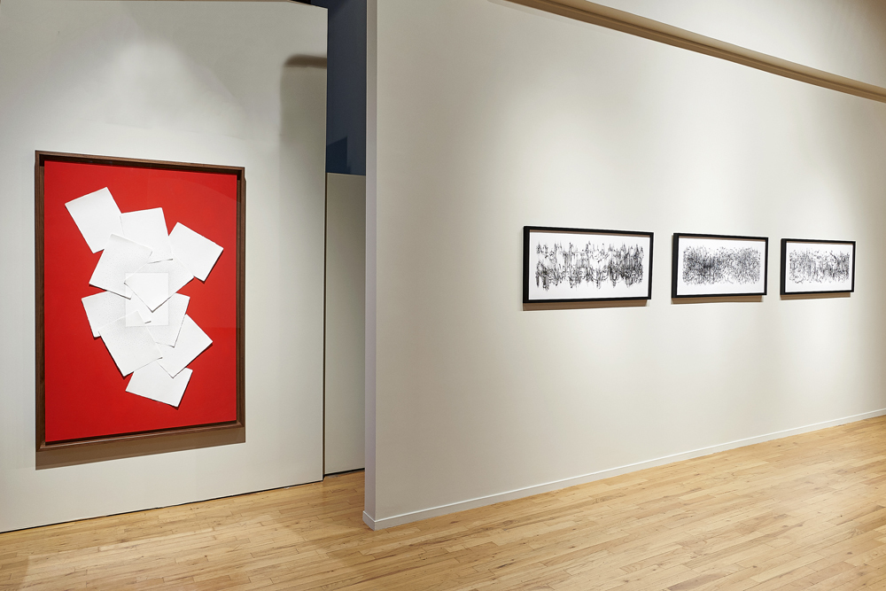 Installation view of "Expanding the Line" at Cecilia de Torres, Ltd., New York, 2017 Installation view of "Expanding the Line" at Cecilia de Torres, Ltd., New York, 2017