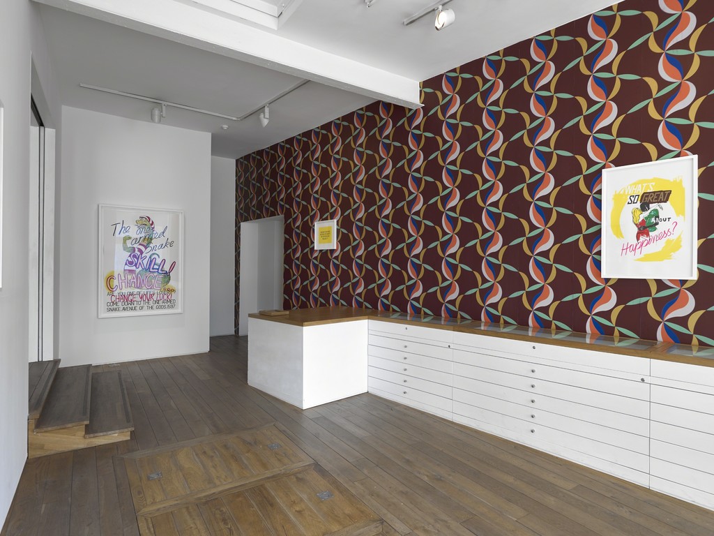 Installation view of Charles Avery's solo exhibition 'The People and Things of Onomatopoeia'
Ingleby Gallery, Edinburgh Installation view of Charles Avery's solo exhibition 'The People and Things of Onomatopoeia'
Ingleby Gallery, Edinburgh