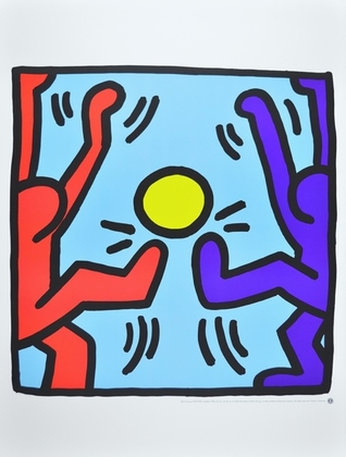 Keith Haring | Untitled (Playing People) (1987/2000) | Artsy