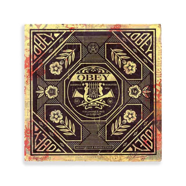 Shepard Fairey, ‘Trumpeting Dissent’, 2013, Hang-Up Gallery