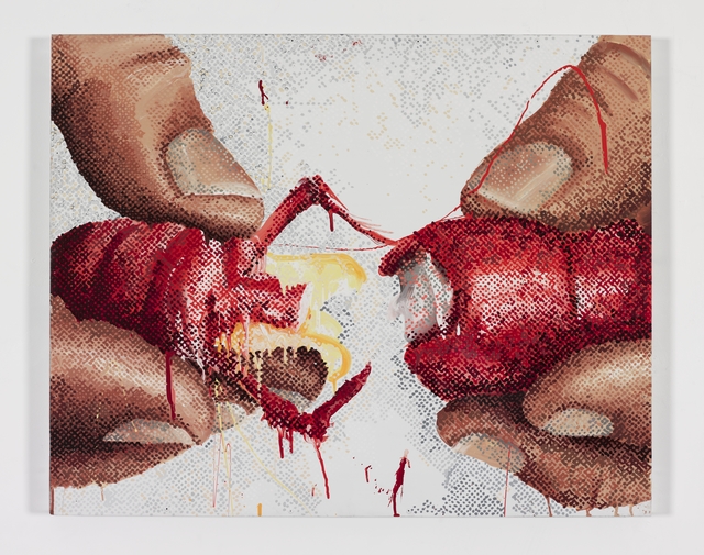 Marilyn Minter, ‘100 Food Porn #9’, 1989-1990, Painting, Enamel on metal, Brooklyn Museum