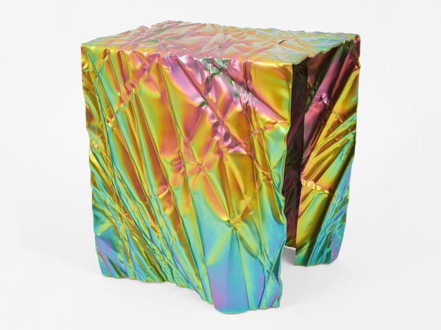 Christopher Prinz, ‘Wrinkled Stool’, 2018, Patrick Parrish Gallery