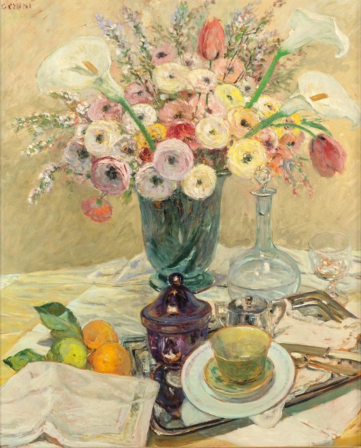 Galileo Chini, ‘Armonie di ambiente’, 1922, Painting, Oil on panes, Finarte