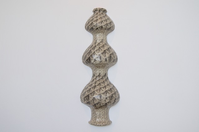 Peter Gibson Smith, ‘Psytower’, 2015, Sculpture, Pencil and encaustic wax on paper construction, Bath Street Gallery