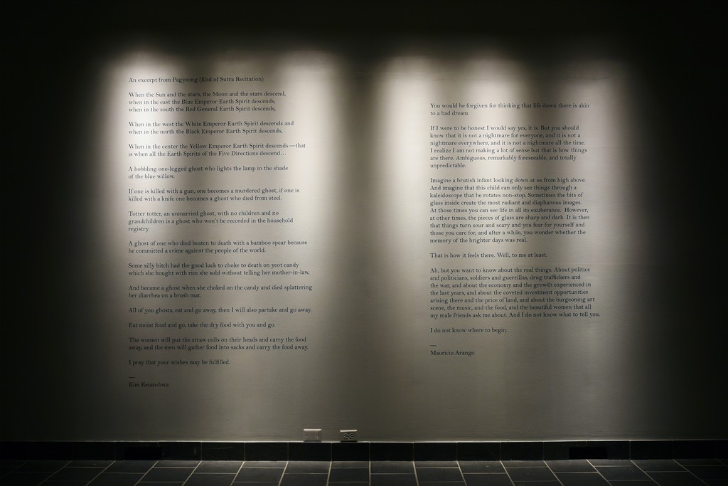 Among the Unburied. Cantor Fitzgerald Gallery 2016. Photo: Lisa Boughter Among the Unburied. Cantor Fitzgerald Gallery 2016. Photo: Lisa Boughter