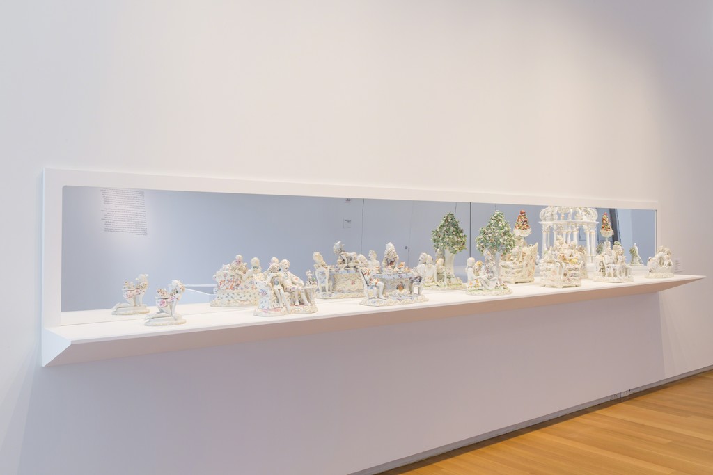 Installation view of 'Chris Antemann: Forbidden Fruit', 2016. Photo by Jenna Bascom. Courtesy of the Museum of Arts and Design. Installation view of 'Chris Antemann: Forbidden Fruit', 2016. Photo by Jenna Bascom. Courtesy of the Museum of Arts and Design.