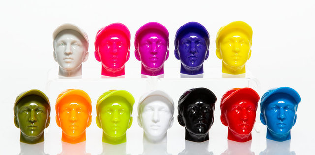 KAWS, ‘Permanent Thirty-Three Heads, set of twelve’, 2008, Other, Cast vinyl, Heritage Auctions