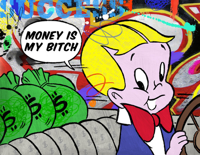 Nelson De La Nuez, ‘Nelson De La Nuez, Money is My Bitch’, 2016, Oliver Cole Gallery