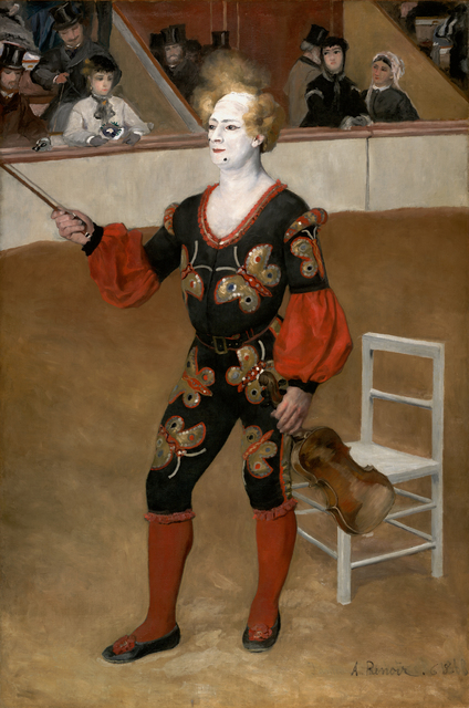 Pierre-Auguste Renoir, ‘The clown’, 1868, Kröller-Müller Museum