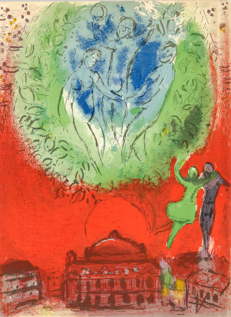 Marc Chagall | L’OPÉRA (The Opera) (1954) | Artsy