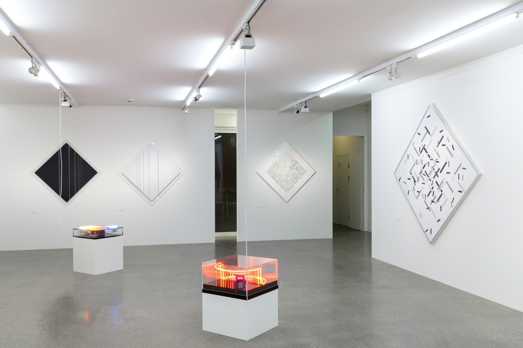 Exhibition view „Edgar Knoop – subway 813“, Photo: © Belvedere, Vienna Exhibition view „Edgar Knoop – subway 813“, Photo: © Belvedere, Vienna