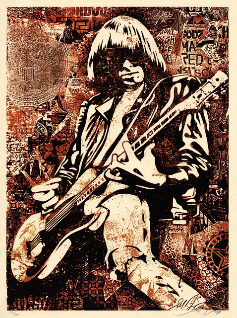 Shepard Fairey (OBEY), ‘Johnny Ramone’, 2008, Gallery 211
