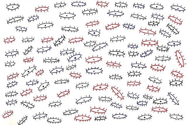 The Popologist, ‘UNTITLED RED WHITE & BLUE’, Marcel Katz Art