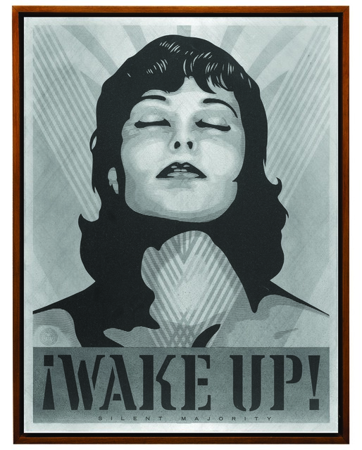 Shepard Fairey (OBEY), ‘Wake Up’, 2017, Underdogs Gallery