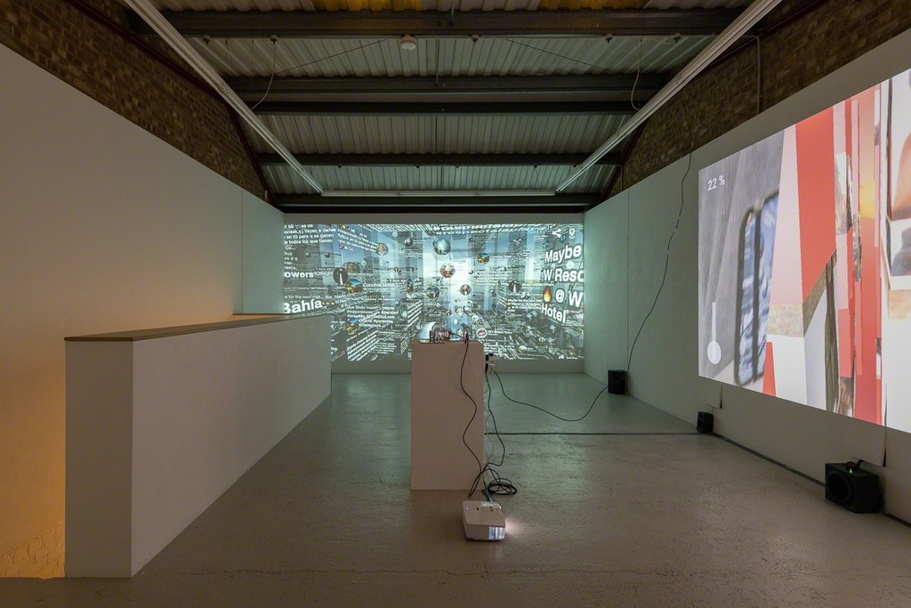 Installation view of Marc Lee “Non-Places” at Annka Kultys Gallery, London 2019. Photo: Annka Kultys Gallery (Damian Griffiths) Installation view of Marc Lee “Non-Places” at Annka Kultys Gallery, London 2019. Photo: Annka Kultys Gallery (Damian Griffiths)