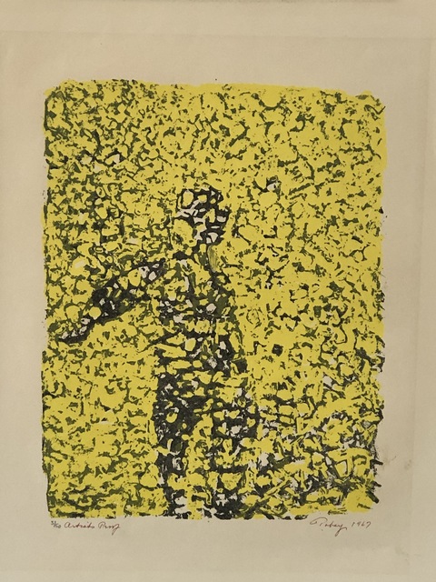 Mark Tobey, ‘"Summer reflections"’, 1967, Print, Color lithograph, Anders Wahlstedt Fine Art