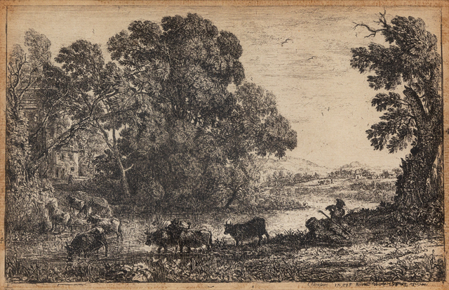 Claude Lorrain, ‘Le Bouvier’, Hindman