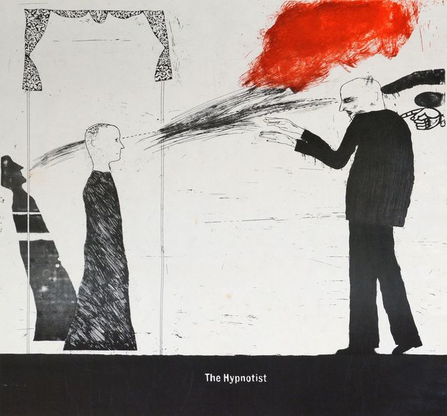 David Hockney, ‘The Hypnotist’, 1963, Roseberys